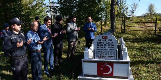 Türkeli şehidi Özbay, şehadetinin 18. yılında anıldı