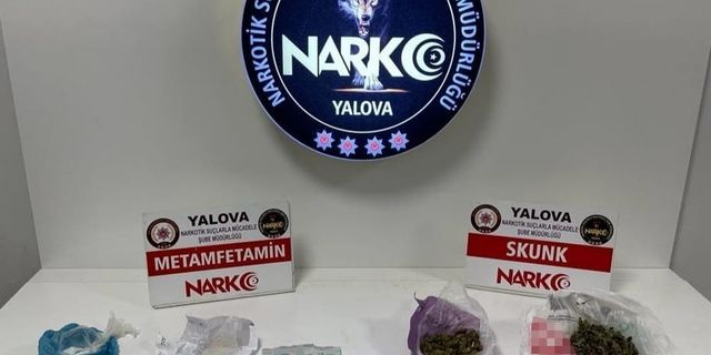 Yalova’da uyuşturucu operasyonunda 3 gözaltı
