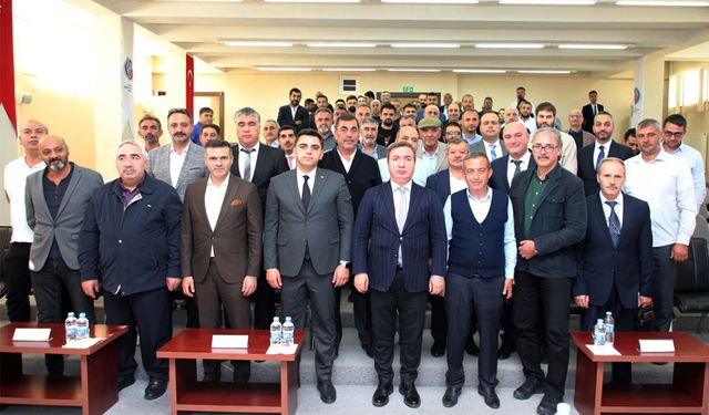 Vali Aydoğdu, Erzincan Organize Sanayi Bölgesi'nde İş Adamlarıyla Buluştu