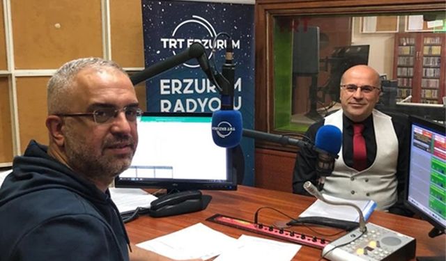 Uslu, TRT Erzurum Radyosu'nda Vakıflar ve Vakıf Medeniyeti Üzerine Bilgiler Verdi
