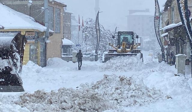 Bingöl’de kar nedeniyle 173 köy yolu ulaşıma kapandı