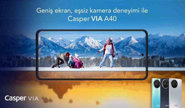 Casper VIA A40 satışa çıktı