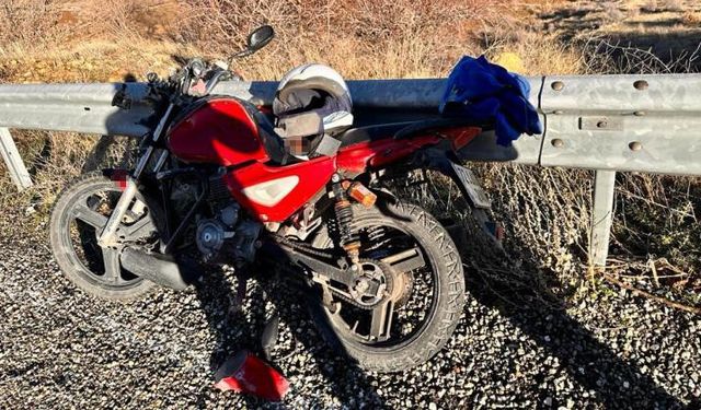 Gercüş’te motosiklet sürücüsü kazada ağır yaralandı