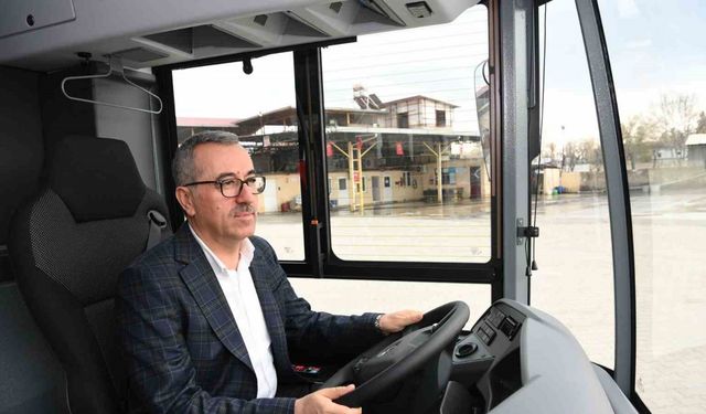 Kahramanmaraş Büyükşehir Belediyesi 10 yeni hibrit otobüsle toplu taşımada standardı artırıyor