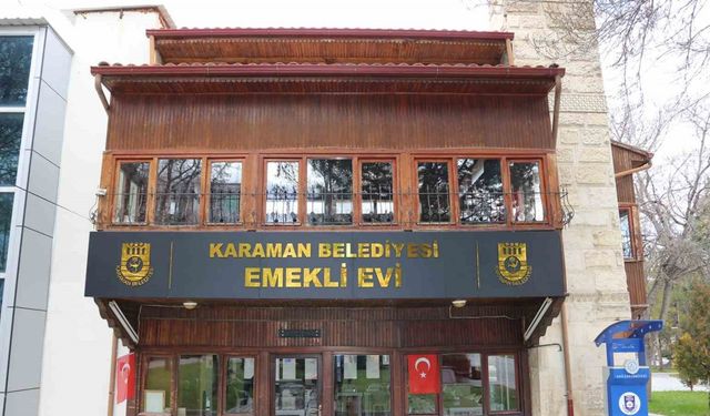Karaman Belediyesi Emekli Evi açıldı