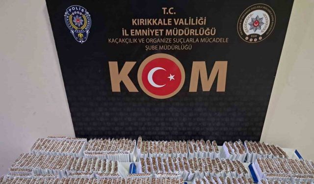Kırıkkale’de kaçak tütün ticaret operasyonu: 5 gözaltı