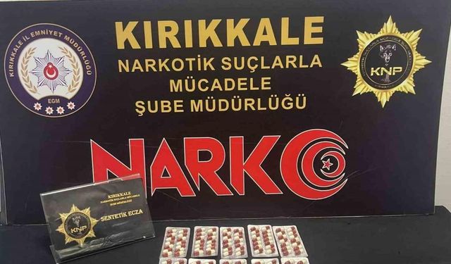 Kırıkkale’de uyuşturucu operasyonu: 1 gözaltı