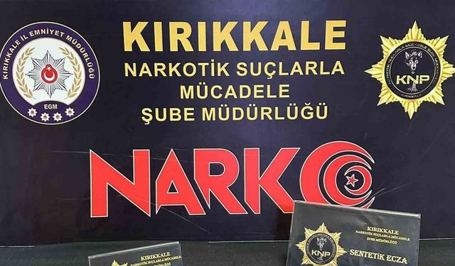 Kırıkkale’de uyuşturucuyla yalanan iki şüpheli gözaltına alındı