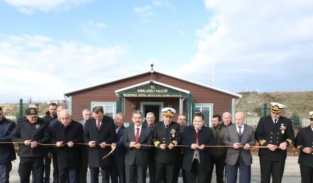 Kırklareli’nde Sahil Güvenlik Komutanlığı binası açıldı