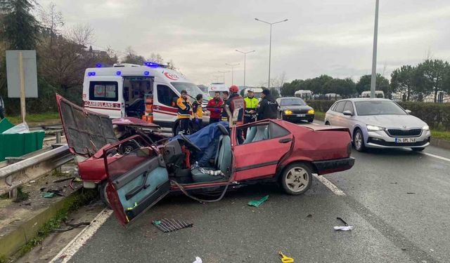 Trabzon’da trafik kazası 2 ölü, 2 yaralı