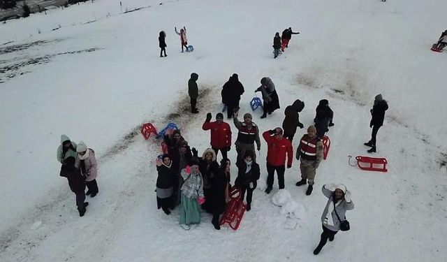 Zigana Dağı Kayak Tesisi’nde güvenli kış turizmi için jandarma çalışmalarını sürdürüyor