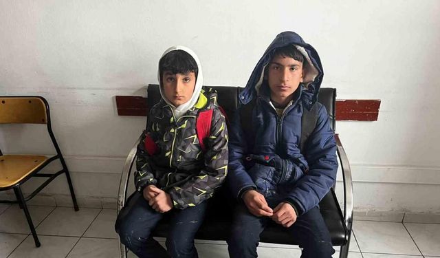 Iğdır’da okula gitmeyip arazide kaybolan çocuklar 4 saat sonra bulundular