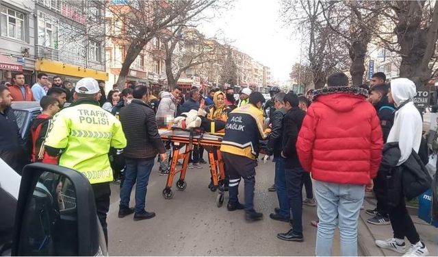 Kırıkkale’de feci kaza: Sürücü ve yaya ağır yaralandı