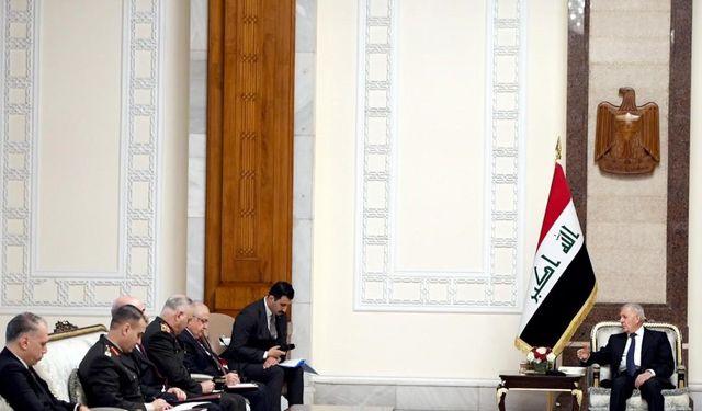 Milli Savunma Bakanı Güler, Irak Başbakanı Sudani ve Cumhurbaşkanı Reşit ile görüştü