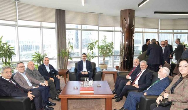Murat Kurum, İkitelli Organize Sanayi Sitesi’ni ziyaret etti