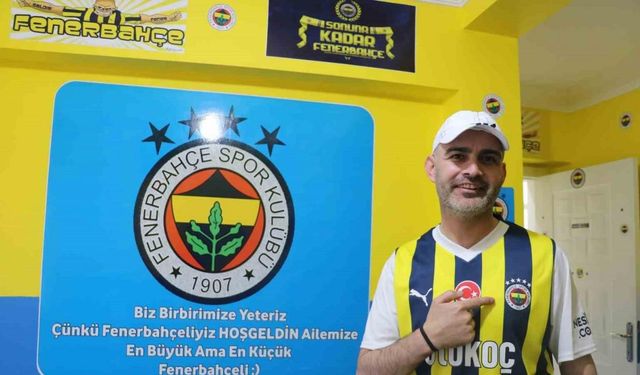 Sivaslı Gazi’nin Fenerbahçe sevgisi dikkat çekiyor