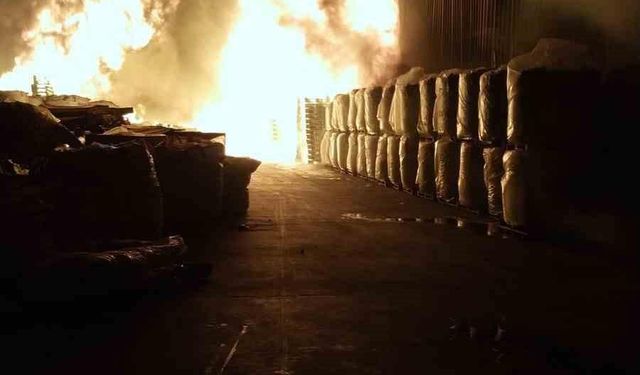 Adana’da plastik fabrikasında çıkan yangın söndürüldü