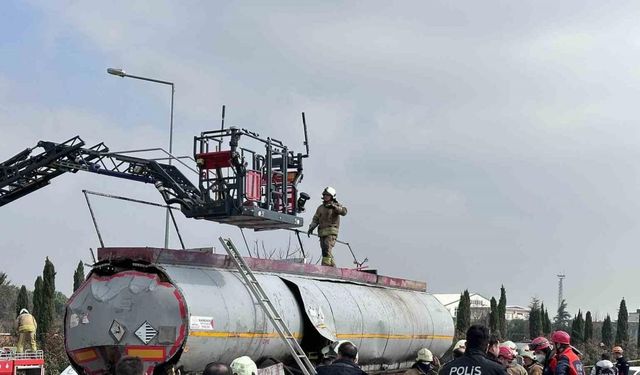Ataşehir’de yakıt tankeri patlamasında yaralanan 1 kişi hayatını kaybetti