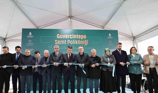 Başakşehir’de Güvercintepe Semt Polikliniği hizmete açıldı