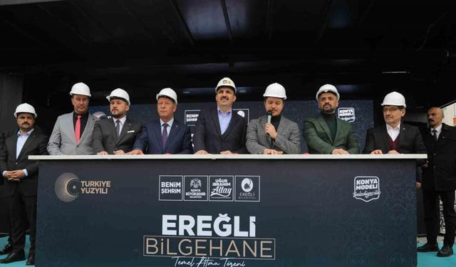 Başkan Altay Ereğli’de Bilgehane temeli attı