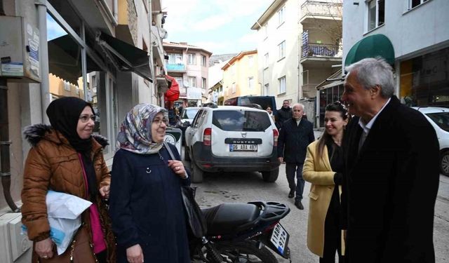 Başkan Bakkalcıoğlu esnaf ziyaretlerine devam ediyor