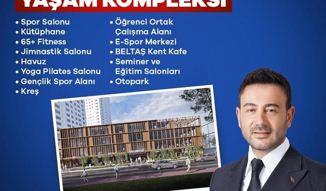 Beşiktaş Belediye Başkanı Akpolat’tan müjde: Yeni dönemde ‘Dikilitaş Spor ve Yaşam Kompleksi’ projesi