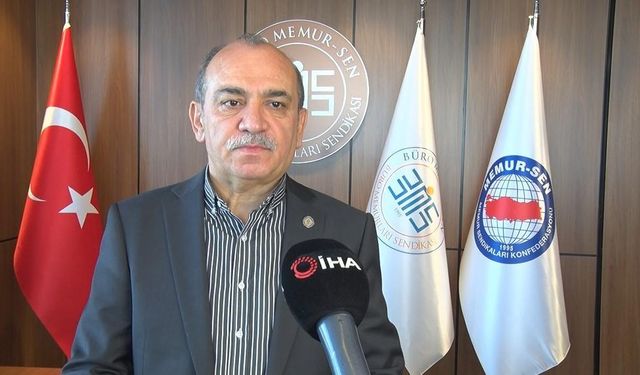 Büro Memur-Sen Genel Başkanı Yazgan: “(Toplu sözleşme ikramiyesi) CHP’yi anlamakta zorlanıyoruz”