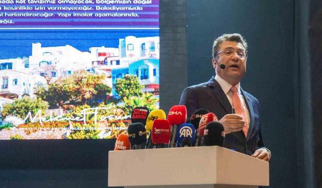 Cumhur İttifakı Bodrum Belediye Başkan Adayı Tosun, projelerini anlattı