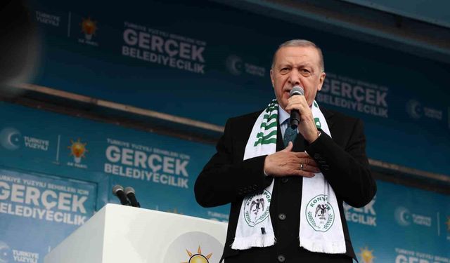 Cumhurbaşkanı Erdoğan Konya’dan ayrıldı
