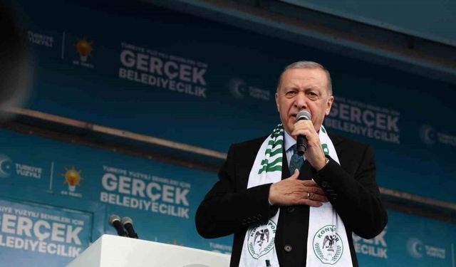 Cumhurbaşkanı Erdoğan: "Türkiye Yüzyılı’nın inşasını da Konya ile gerçekleştireceğiz"