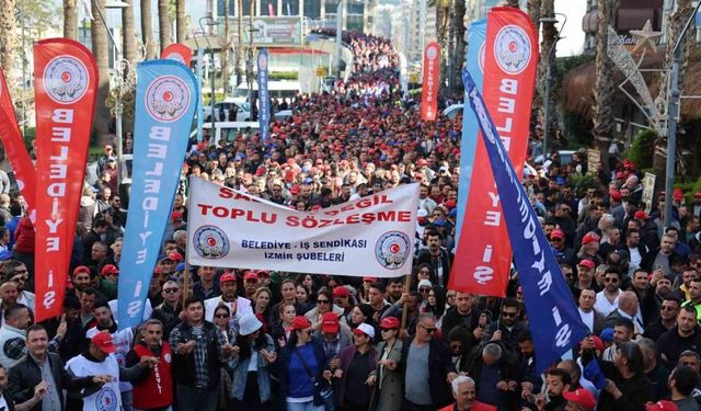 İzmir’de TİS görüşmeleri tıkandı, 6 bin işçi eyleme çıktı