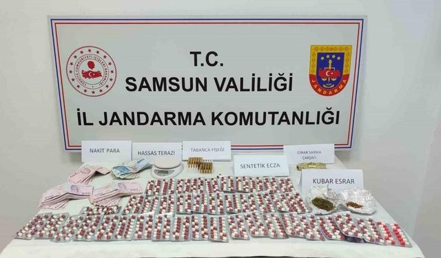 Jandarma’dan uyuşturucu operasyonu: 2 gözaltı
