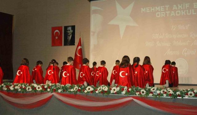 Kulu’da İstiklal Marşı’nın Kabulü ve Mehmet Akif Ersoy’u anma programı yapıldı