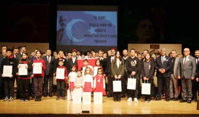 Kütahya’da İstiklal Marşının Kabulü ve Mehmet Akif Ersoy’u Anma Günü programı