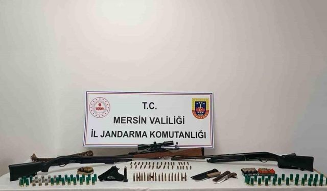 Mersin’de silah kaçakçılığı operasyonu: 1 gözaltı