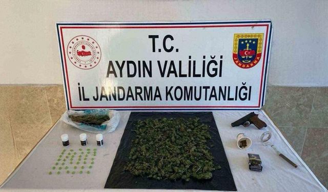 Nazilli’de uyuşturucu operasyonu: 2 gözaltı