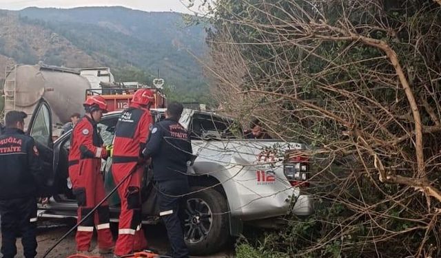 Orman İşletme Müdürlüğü aracı kaza yaptı: 3 yaralı