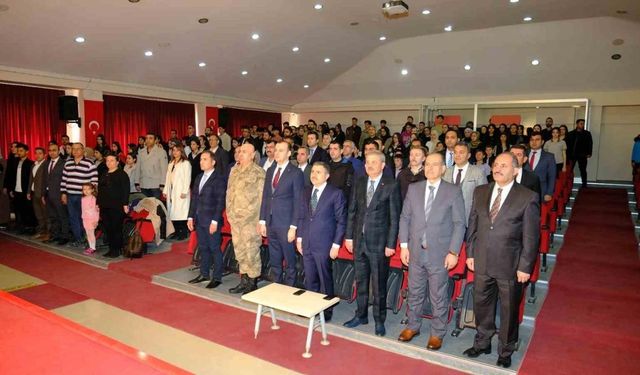 Şırnak’ta ’İstiklal Marşının Kabulü ve Mehmet Akif Ersoy’u Anma Günü’ programı