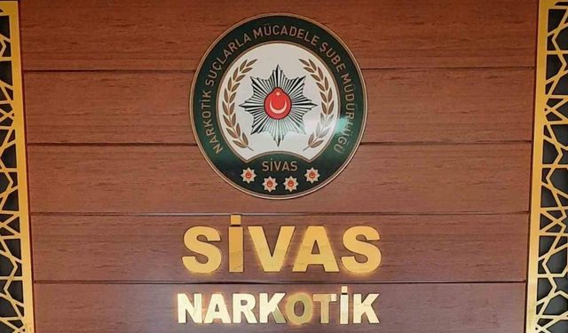 Sivas’ta 2 bin 968 adet uyuşturucu hap ele geçirildi