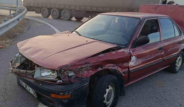 Sivas’ta trafik kazası: 3 yaralı