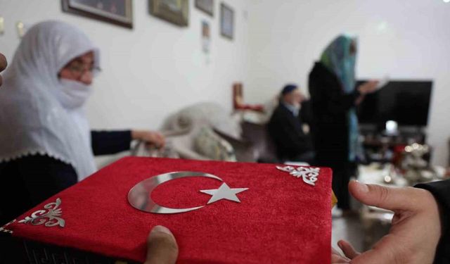 Türkiye’nin en genç belediye başkanından şehit ailesine anlamlı ziyaret