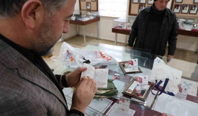 Türkiye’nin ilk Şehitler Müzesi’nde kahramanların eşyaları sergileniyor