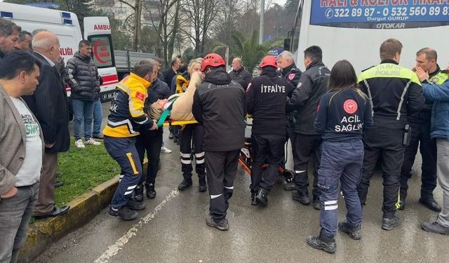 Zonguldak’ta trafik kazası; 1 yaralı
