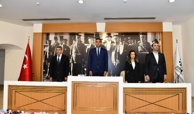 Çiğli Belediye Başkanı Yıldız'dan ilk mecliste uyum mesajı