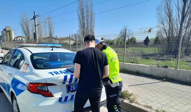 Eskişehir’de 419 araç sürücüsüne cezai işlem