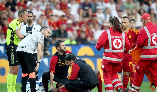 Evan N’Dicka yere yığıldı, Udinese-Roma maçı tatil edildi
