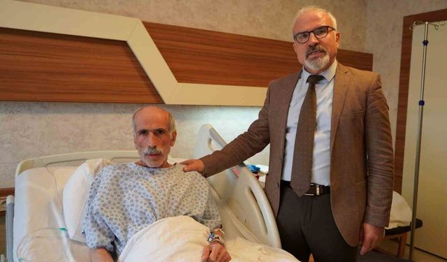 KOAH hastası Salman Boynueğri, 63 yaşında yeni nefesine kavuştu