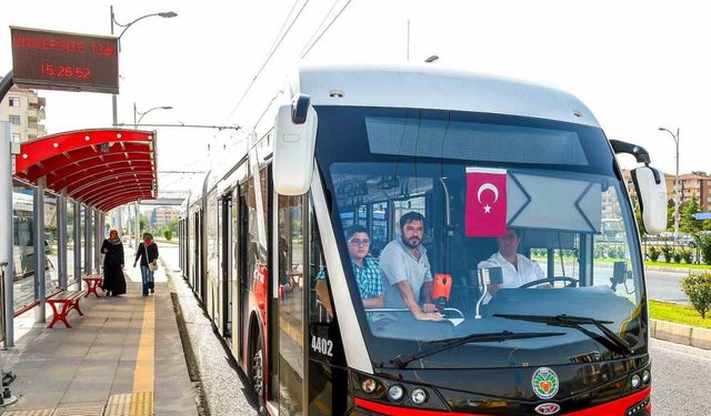 Malatya’da toplu taşıma araçları bayramın birimci günü ücretsiz