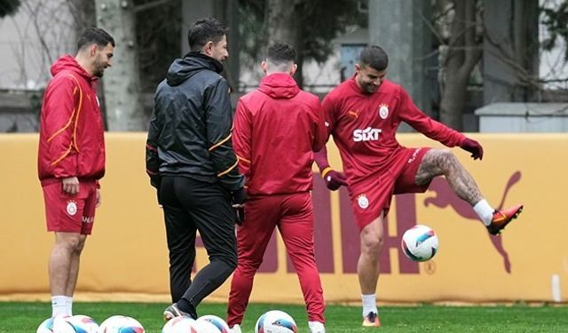 Galatasaray, Hatayspor maçı hazırlıklarını tamamladı