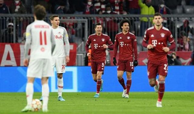 Bayern Münih, Salzburg'u Gol Yağmuruna Tuttu: 6-0